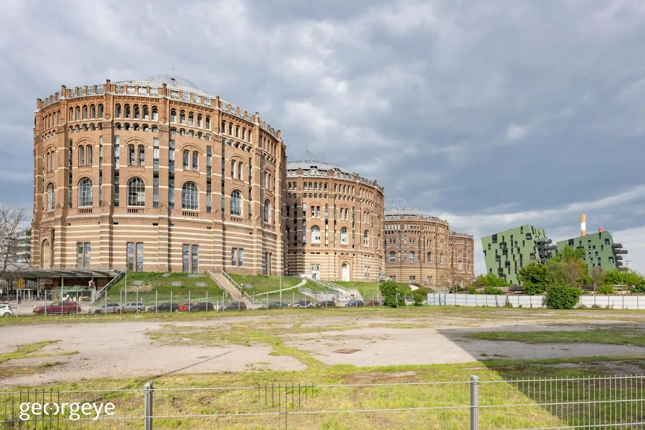 Urban Studio Gasometer By Ichbucheat Apartment Vienna