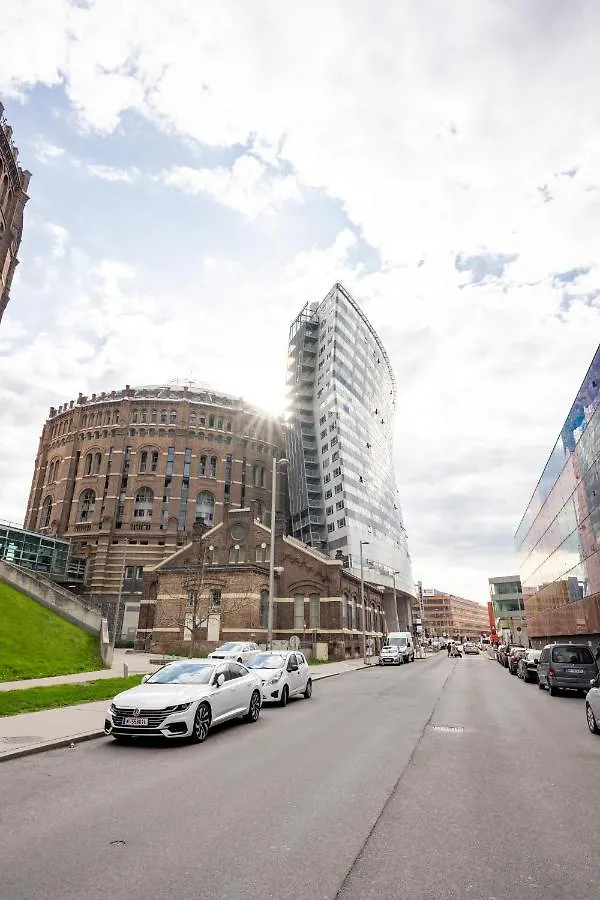 Urban Studio Gasometer By Ichbucheat Apartamento Viena 0*,